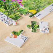 自分の祖父母のフォトコラージュを作成する ジグソーパズル (側面)