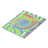 自分の神を創造する祝福感動的文字 ノートパッド (回転)