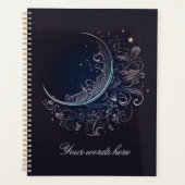 自分の神秘的な銀月を作る プランナー手帳 (正面)