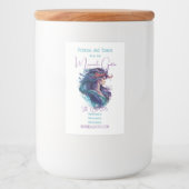 自分の神話のサイレンのマーメイドを作成 フードラベル (正面)