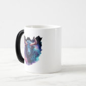 自分の神話のミノタウロスの雄牛を作成する モーフィングマグカップ (正面左)