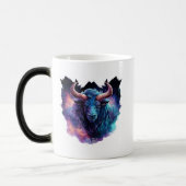 自分の神話のミノタウロスの雄牛を作成する モーフィングマグカップ (左)