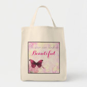 自分の種類の美しい引用水の色 トートバッグ (正面)