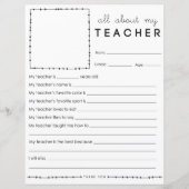 自分の空白の先生 (正面)