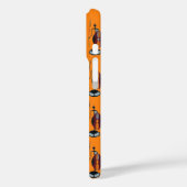 自分の素敵なオレンジ色のXoxo iPhoneケースを作成 Case-Mate iPhoneケース (裏面 / 左)