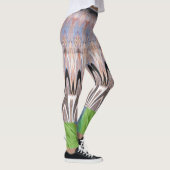 自分の素敵な花のパターンを作成する服 レギンス (右)