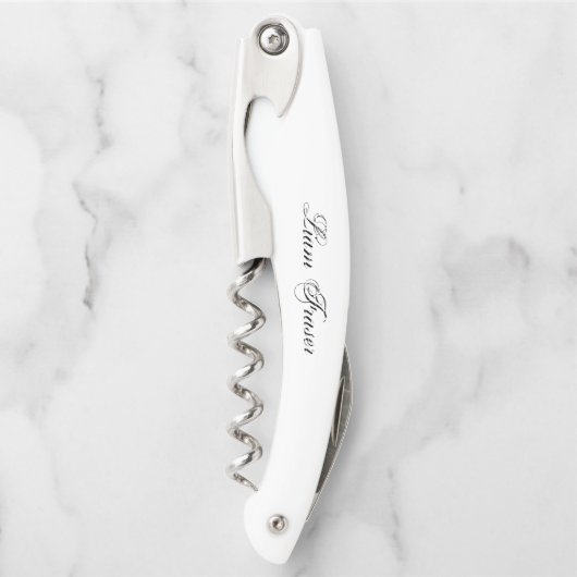 自分の素晴らしい天才を生み出す ソムリエナイフ (正面)