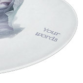 自分の紫の魔女を作成 カッティングボード (角)