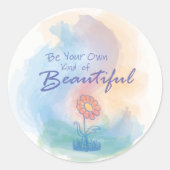 自分の美しいアイテムを選ぶ – ステッカー (正面)