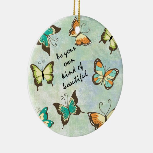 自分の美しい蝶になる セラミックオーナメント (右)