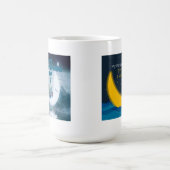 自分の考えが瞬間カップを持ってくる コーヒーマグカップ (中央)