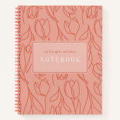 自分の考えとアイディア ノートブック (正面)