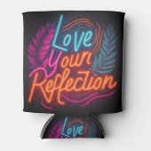 自分の考えを愛する 缶クーラー (正面)