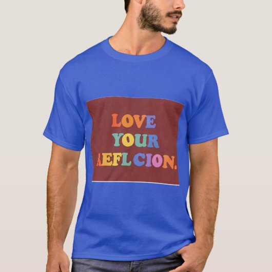 自分の考えを愛する Tシャツ (正面)