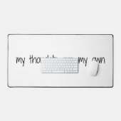 自分の考えデスクマット デスクマット (キーボード&マウス)