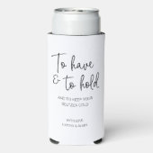 自分の耳元を冷たく保して持って結婚行く スリム缶クーラー (Seltzer裏面)