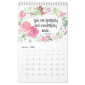 自分の聖なる書物、 経典予定表 カレンダー (1月 2026)