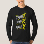 自分の能力を信じる Tシャツ (正面)
