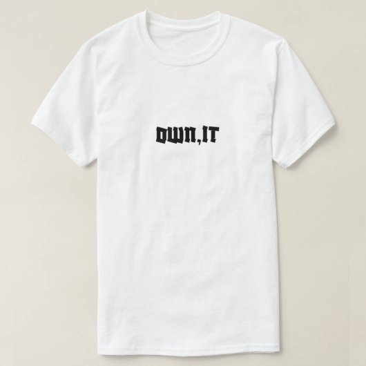 自分の自信感動的- T Tシャツ (デザイン正面)