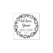 自分の自由を作る愛の書道を成長結婚させる ラバースタンプ (インプリント)