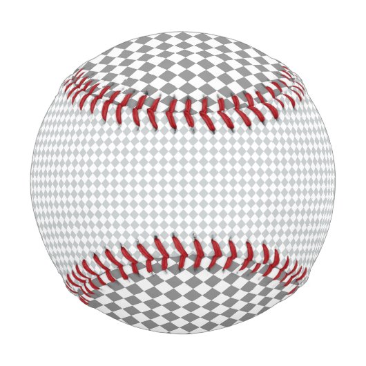 自分の色を市松模様に簡単に選択すカスタマイズる。 野球ボール (正面)