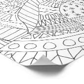 自分の芸術リラックスを彩る ポスター (角)