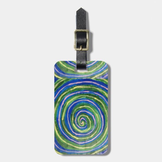 自分の荷物タグを作成する ラゲッジタグ (正面縦)