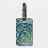 自分の荷物タグを作成する ラゲッジタグ (裏面縦)