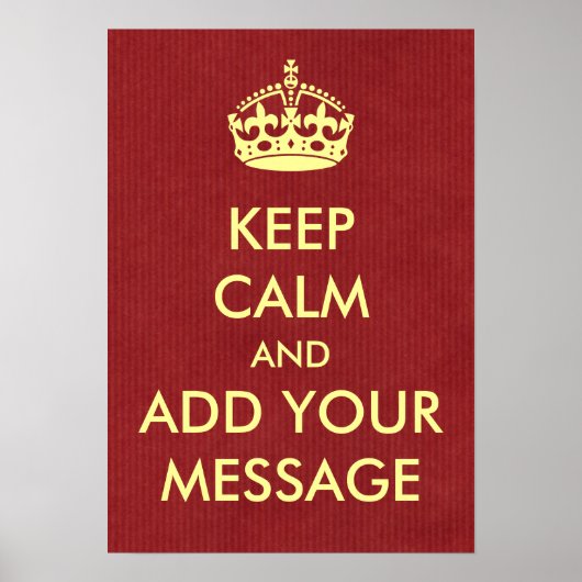 自分の落ち着いたポ保スタを作る ポスター (正面)