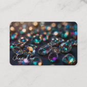 自分の虹色の宝石をカラフル作成する 名刺 (正面)