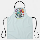 自分の血液型を作るコーヒー エプロン (正面)