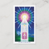 自分の表実在図 コーリングカード (正面)