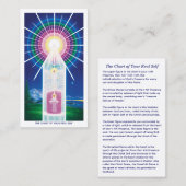 自分の表実在図 コーリングカード (正面/裏面)