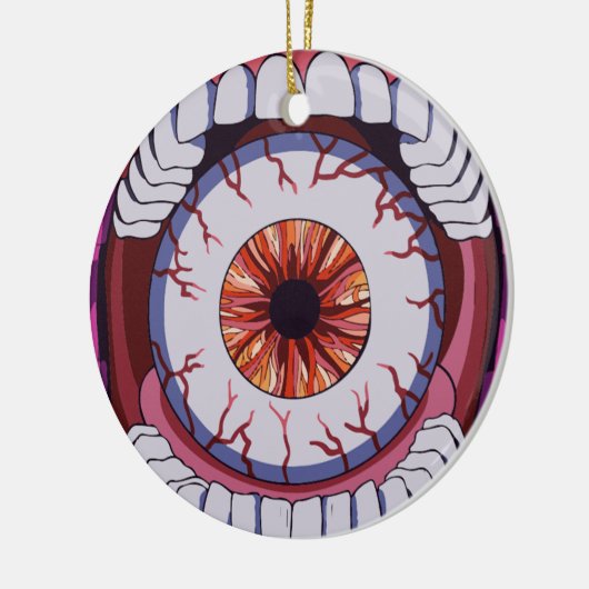 自分の言う事に気を付けて セラミックオーナメント (左)