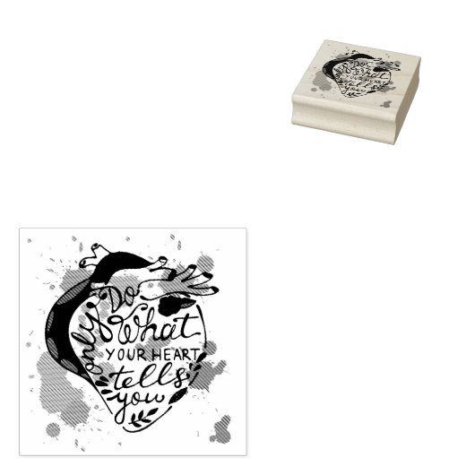 自分の言う通りにするだけハート ラバースタンプ (押印)