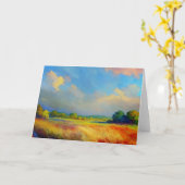 自分の言葉でギフトカード カード (黄色い花)