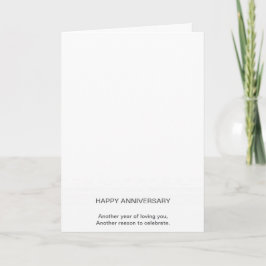 自分の記念日カスタム写真モダンの作成 カード