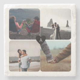 自分の記念日結婚写真テンプレートの作成 ストーンコースター