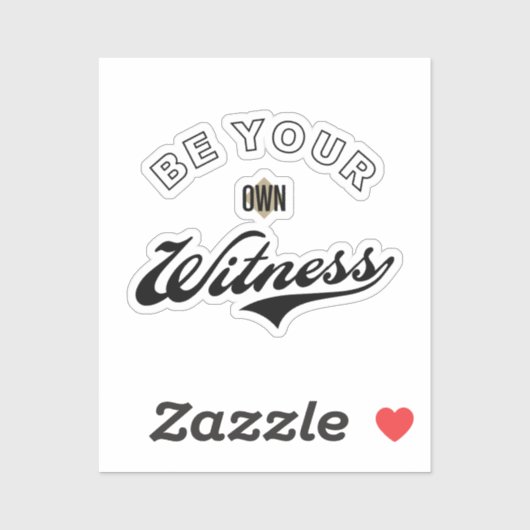 自分の証人になる シール (シート)