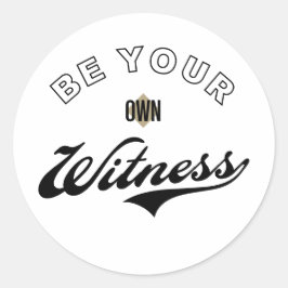 自分の証人になる ラウンドシール