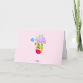 自分の詰まった思い出に乗ったかわいい玩具 サンキューカード (裏面)