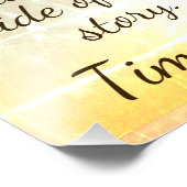 自分の話を自分の側に伝えなさい フォトプリント            (角)