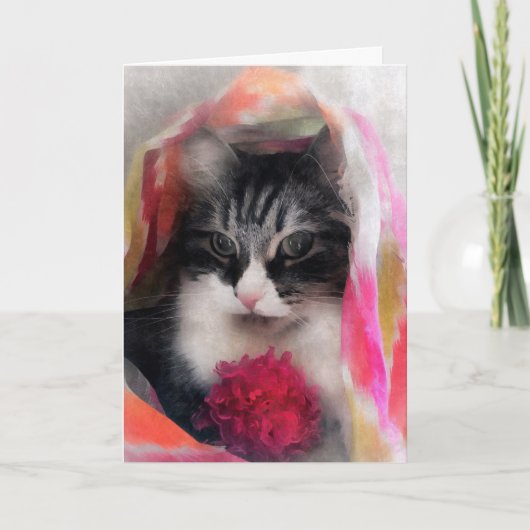 自分の誕生日ウィッシュカードをパンパー カード (正面)