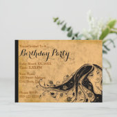 自分の誕生日パーティーの招待を作成する 招待状 (スタンド正面)