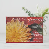 自分の誕生日パーティーの招待を作成する 招待状 (スタンド正面)