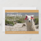 自分の誕生日パーティーの招待を作成する 招待状 (正面)