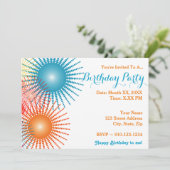 自分の誕生日パーティーの招待を作成する 招待状 (スタンド正面)