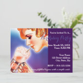 自分の誕生日パーティーの招待を作成する 招待状 (スタンド正面)