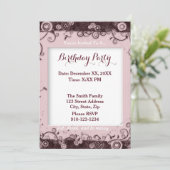 自分の誕生日パーティーの招待を作成 招待状 (スタンド正面)