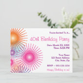 自分の誕生日パーティーの招待を作成 招待状 (スタンド正面)